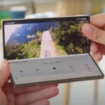 Layar Samsung Galaxy Z Fold6 Folded