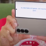 Layar Samsung Galaxy Z Fold6 Unfolded Belakang